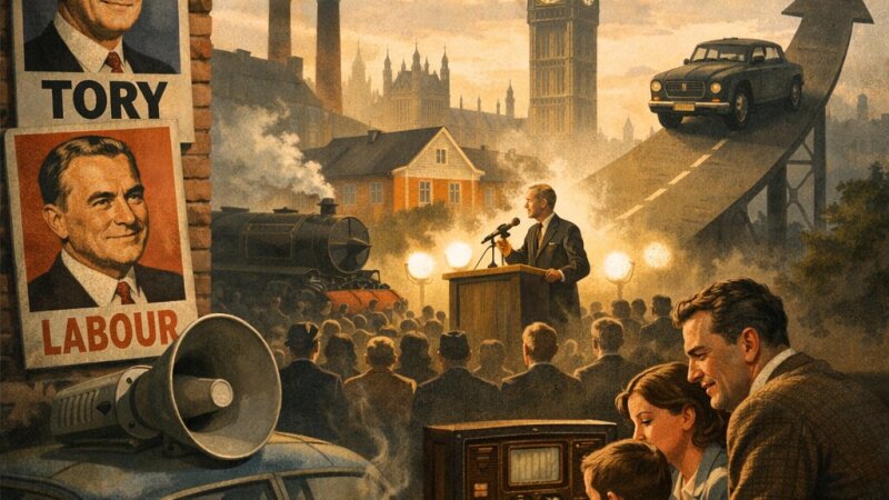 A Detailed Analysis of the 1955 UK General Election Campaign