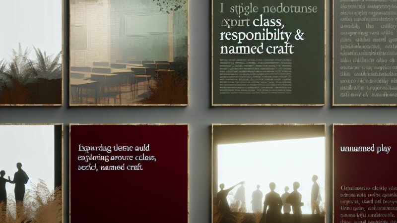 Analysing An Inspector Calls: Class, Responsibility and Dramatic Craft