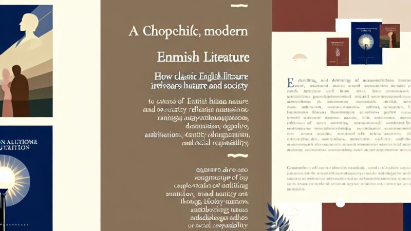 Analyzing Human Nature and Society in Classic English Literature