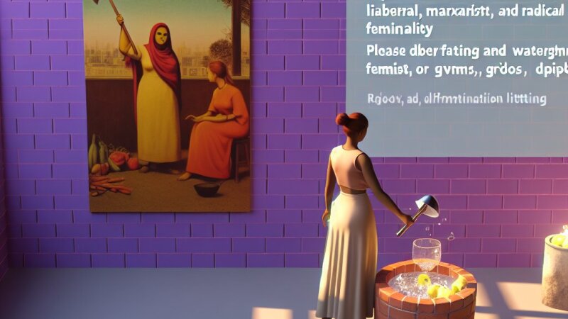 AQA AS Sociology: Comparing Liberal, Marxist and Radical Feminist Views