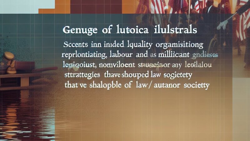 Civil Rights Organisations in the US: Strategies, Debates and Impact