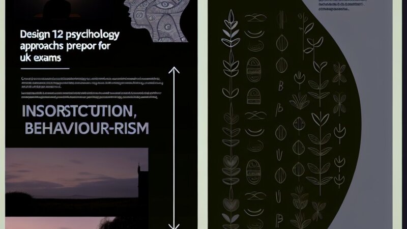 Comprehensive Year 12 Psychology Approaches Revision Guide for Mocks