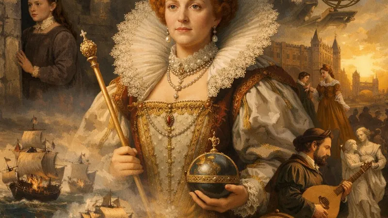 Elizabeth I: The Queen Who Shaped England’s Golden Age (1533–1603)