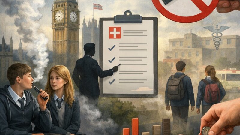 Evaluating Government Intervention on E-Cigarette Use in the UK