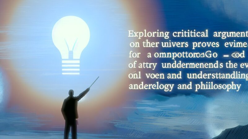 Evaluating the Universe's Evidence Regarding an Omnipotent God