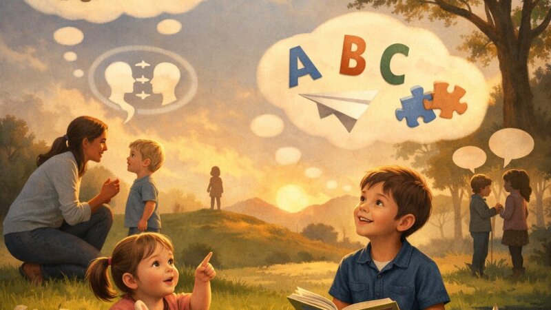 Exploring Child Language Acquisition: Key Stages and Theories in English