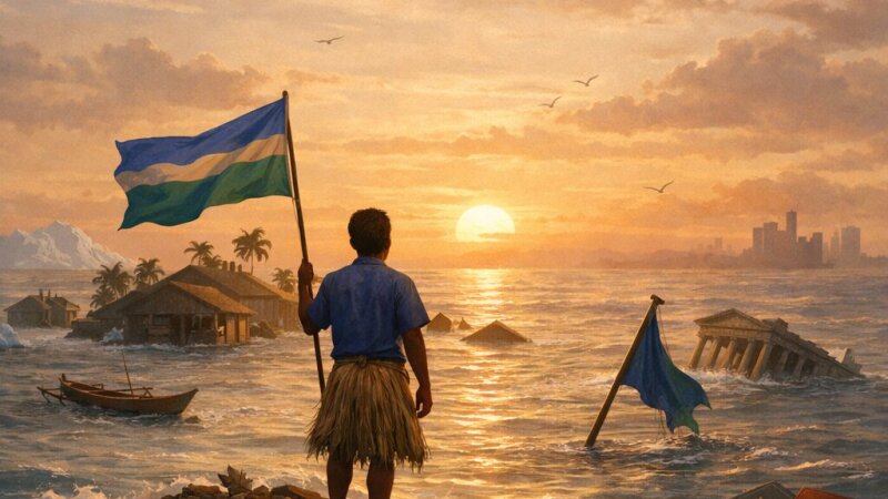 Exploring Climate Change Impact on Sinking Island Nations and Statehood