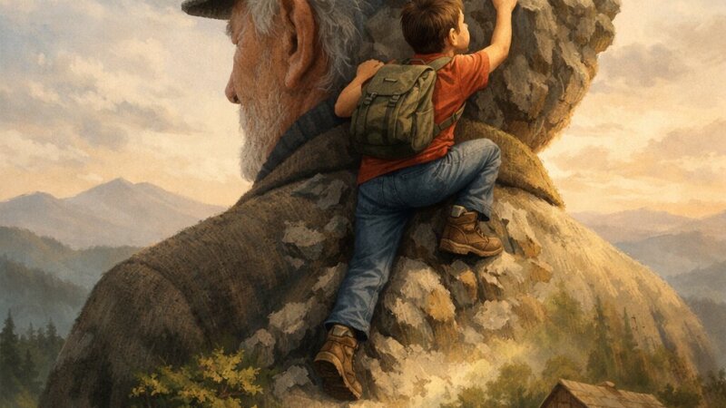 Exploring Family Bonds in Andrew Waterman's 'Climbing My Grandfather'