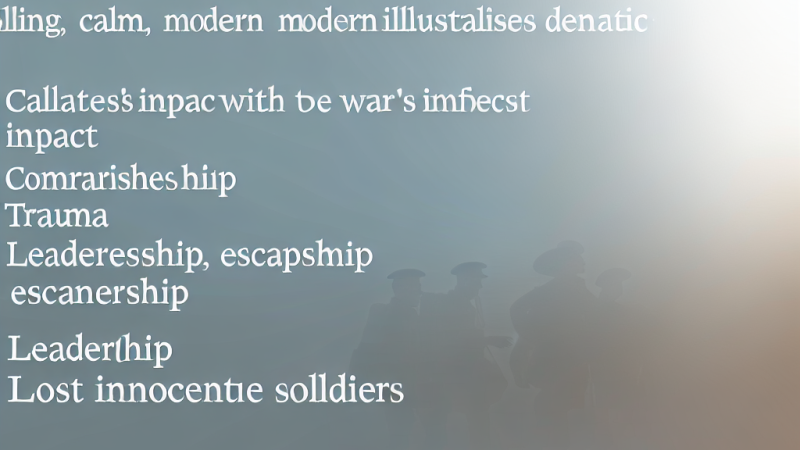 Exploring Key Themes in R.C. Sherriff’s Journey’s End