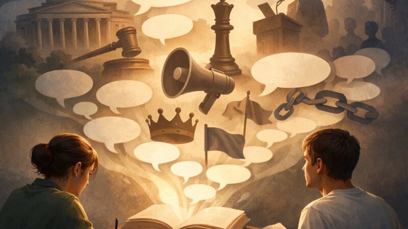 Exploring Power Dynamics Within English Language and Discourse