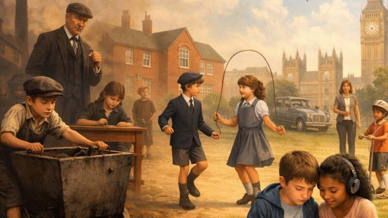 Exploring the Evolution and Social Impact of Childhood in Britain