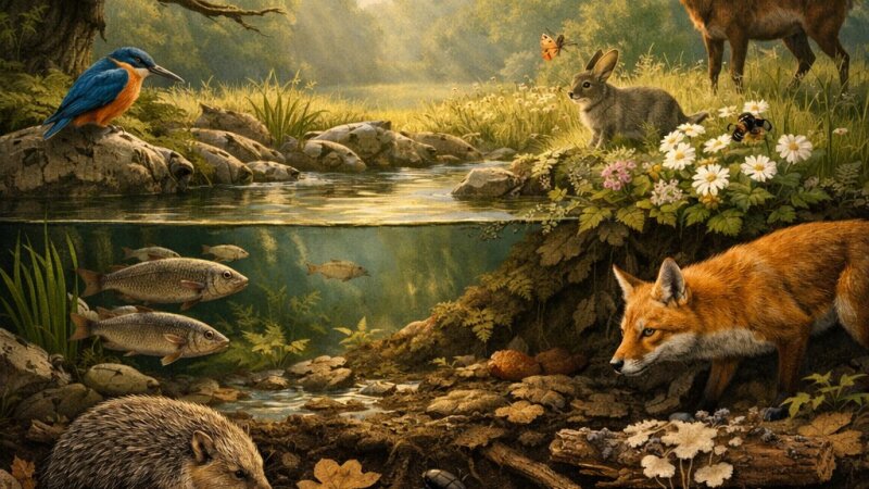 Exploring the Interdependence of Living Organisms in Ecosystems