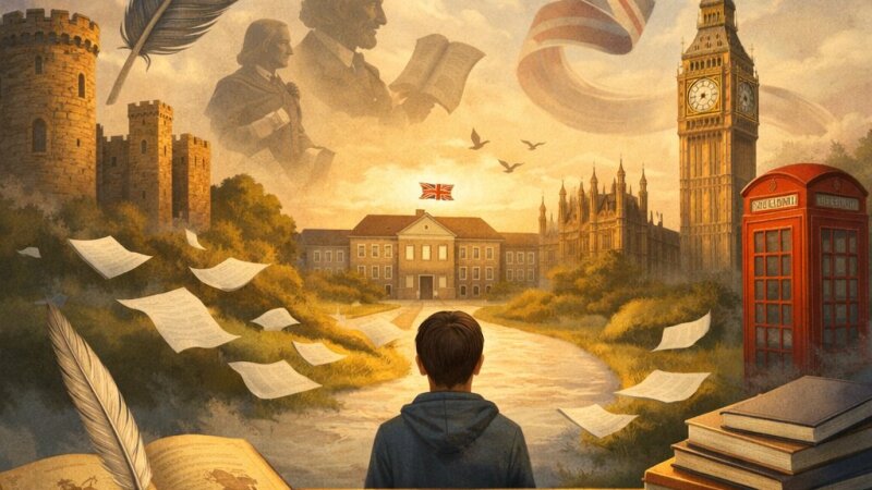 Exploring the Origins and Influence of the English Language in UK Education