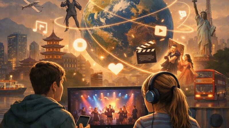 How Media Shapes Globalisation and Transforms Popular Culture