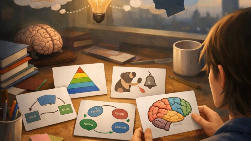 How Memory Revision Cards Enhance Learning: Key Psychology Models Explained