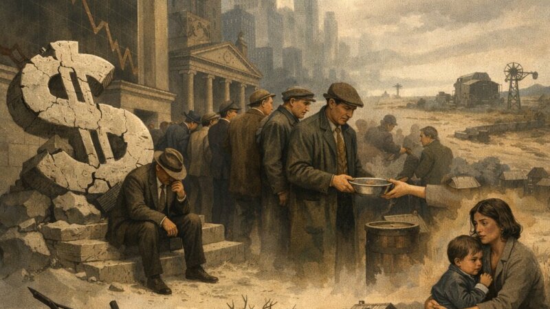 How the Great Depression Reshaped America's Economy and Society