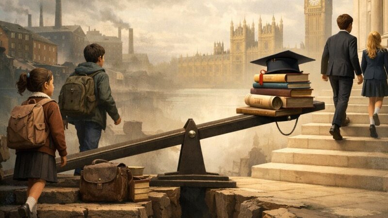 How UK Educational Policies Influence Social Inequality