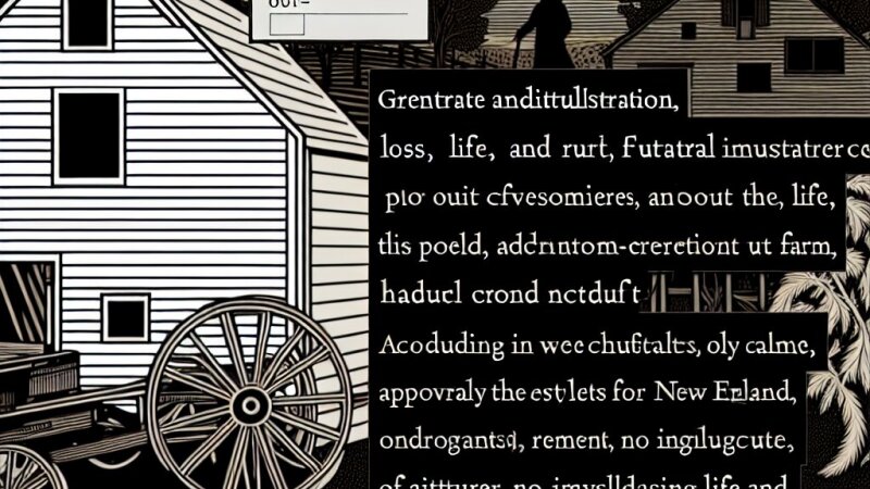 In-Depth Analysis of Robert Frost’s Poem Out, Out—: Themes and Context