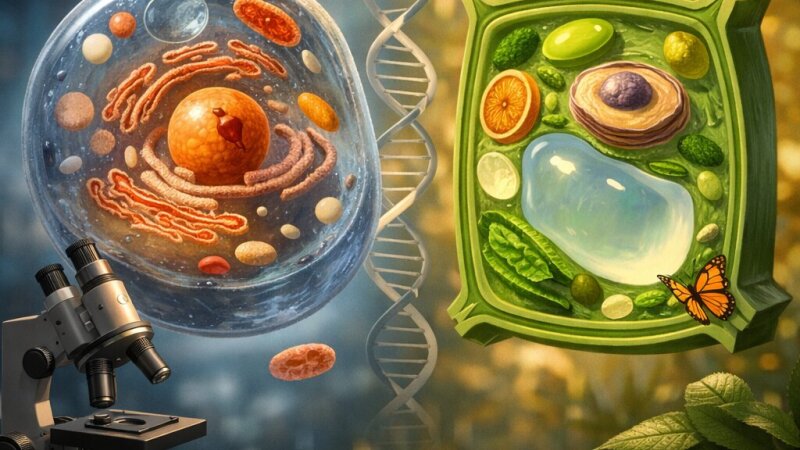In-Depth Study of Animal and Plant Cells for GCSE Biology