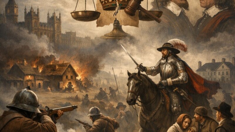 Key Events and Impact of the First English Civil War, 1642-1645