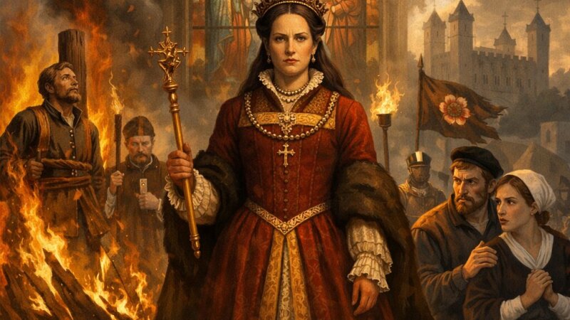 Mary I’s Reign: Catholic Restoration and Religious Conflict in England