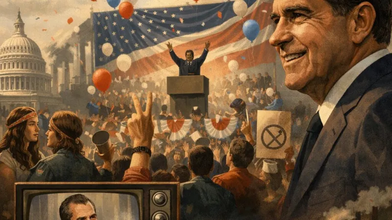 The 1972 US Presidential Election: Social Change and Political Strategies Explored