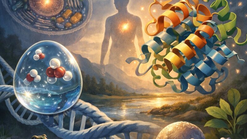 The Crucial Functions of Water and Protein Structures in Living Organisms