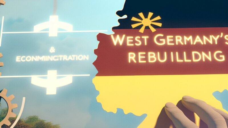 The Rise of West Germany: Political and Economic Rebuilding 1945–1961