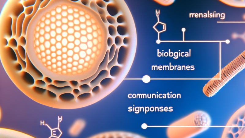The Role of Membranes in Cell Signalling and Communication