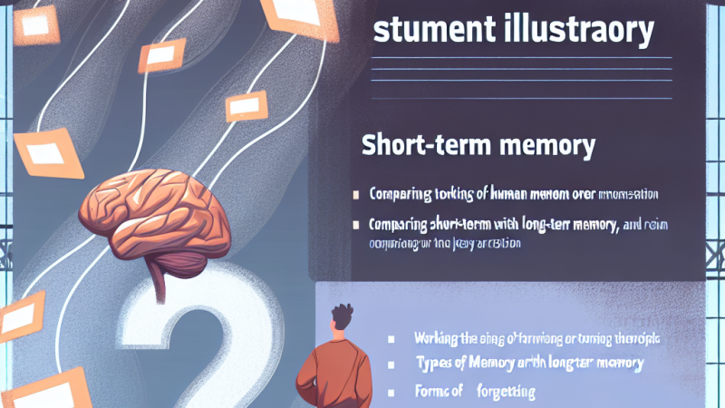 Understanding Memory: Key Concepts and Psychological Theories Explained