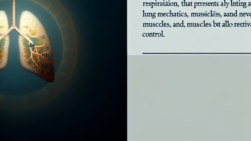 Ventilation and Respiration: Lung Mechanics, Muscles and Neural Control